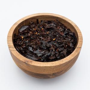 Ancho chilli flakes in bowl