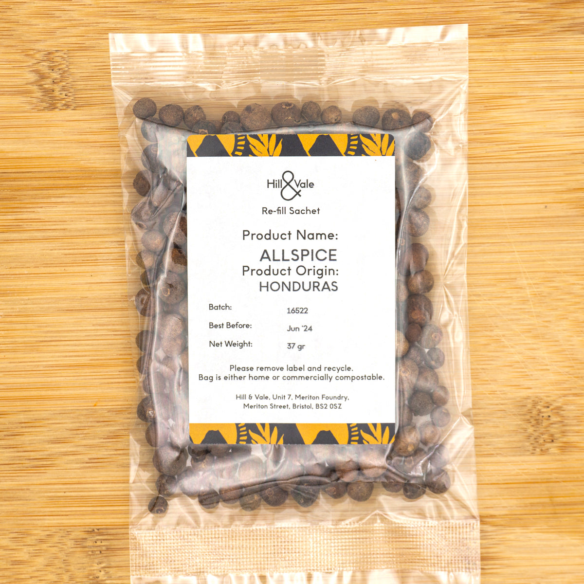 Organic Allspice Berries Hill & Vale