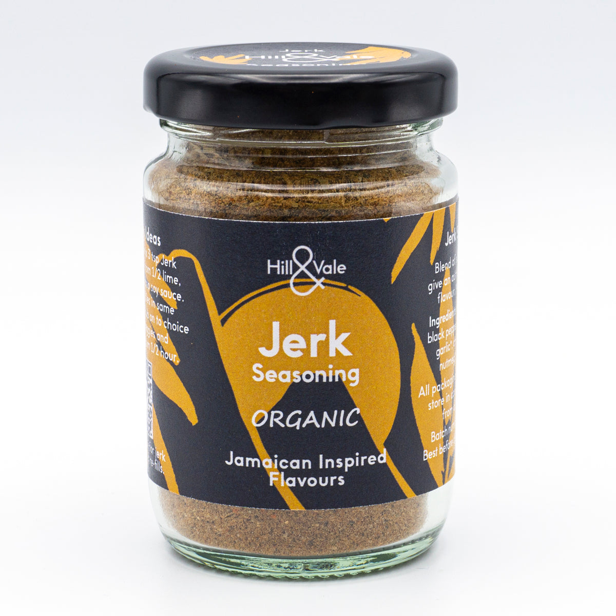 Organic Jerk Seasoning Hill & Vale