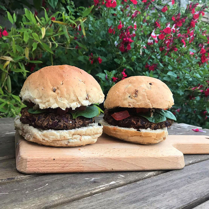 Bean Burger Sliders - Latin American Inspired
