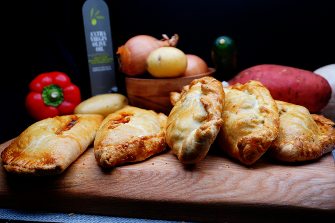Vegetarian Pasties Five Ways