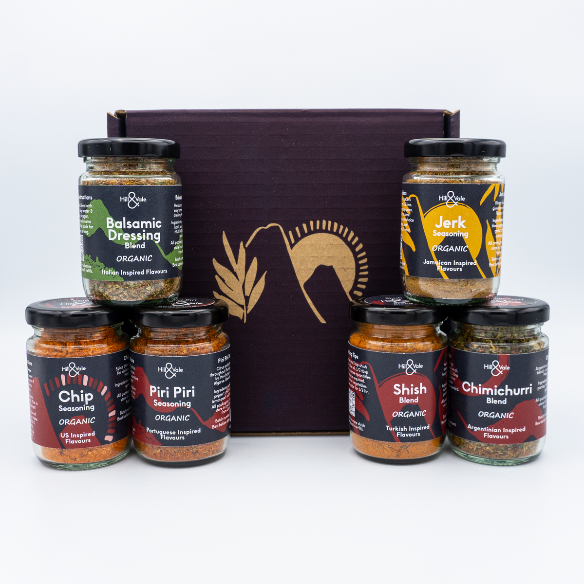 Barbecue Spice Blend Collection Hill & Vale